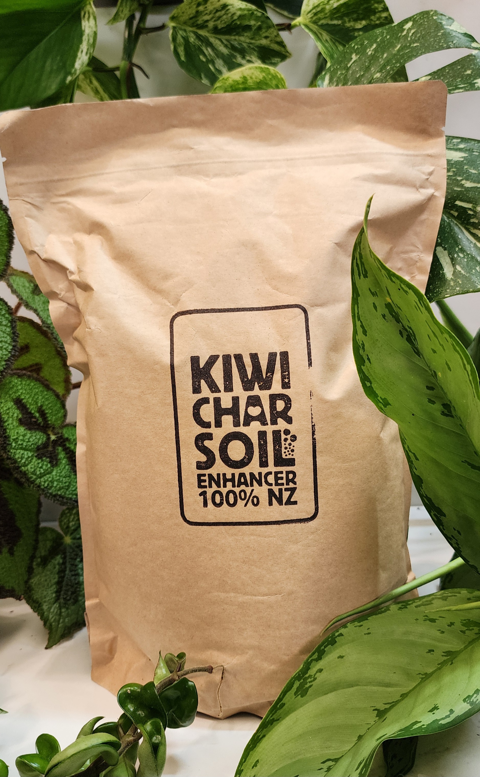 Kiwi Char Soil Enhancer bag